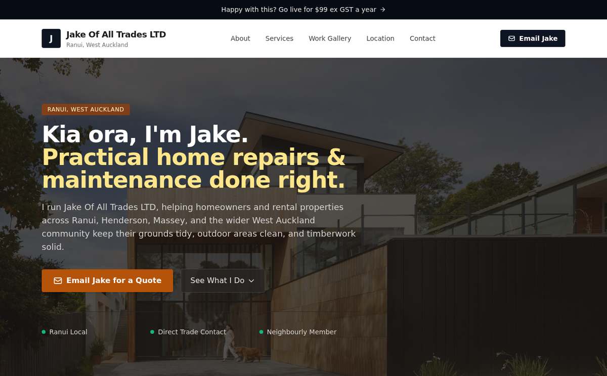 Jake Of All Trades LTD preview